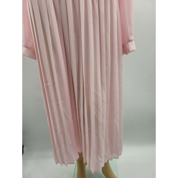 Vintage 60’s JC Penny Fashions Sheer Pink Pleated - Picture 8 of 8
